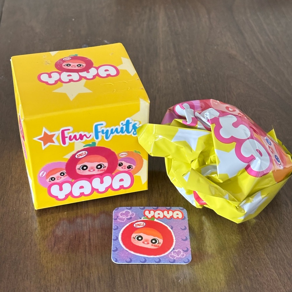 YAYA Fun Fruits Plush Pendant Confirmed Blind Box